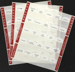 2015 International Building Code Printed Tabs