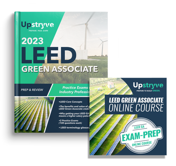 2023 LEED Green Associate: Exam Prep and Review Package