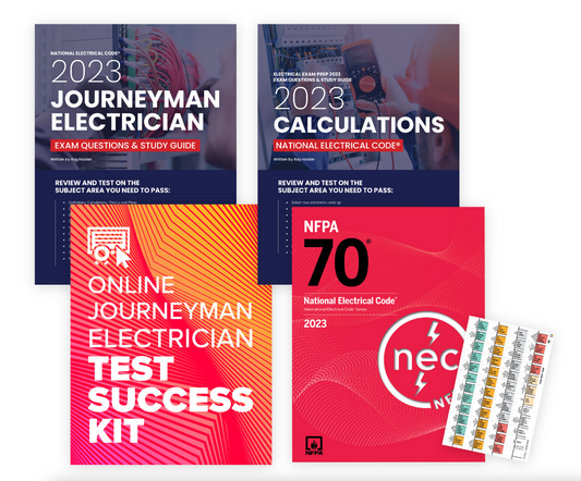 2023 Journeyman Electrician Jump Start Package – 1 Exam Prep 2023 Journeyman Electrician Jump Start Package – 1 Exam Prep