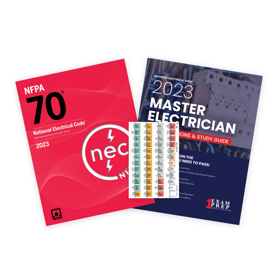 2023 Master Electrician Study Guide & National Electrical Code