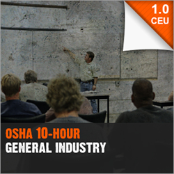 OSHA Industria general de 10 horas (OSHA10 GI)