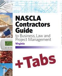 Virginia NASCLA Contractors Guide to Business, Law and Project Management, Virginia 11th Edition - Tabs Bundle