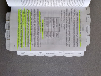 Florida Building Contractor Exam Complete Book Set - Highlighted & Tabbed