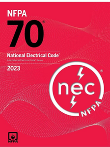 NFPA 70: National Electrical Code (NEC) Softbound, 2023 Edition Book