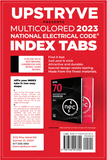 NFPA 70: National Electrical Code (NEC), 2023; Multicolored Tabs