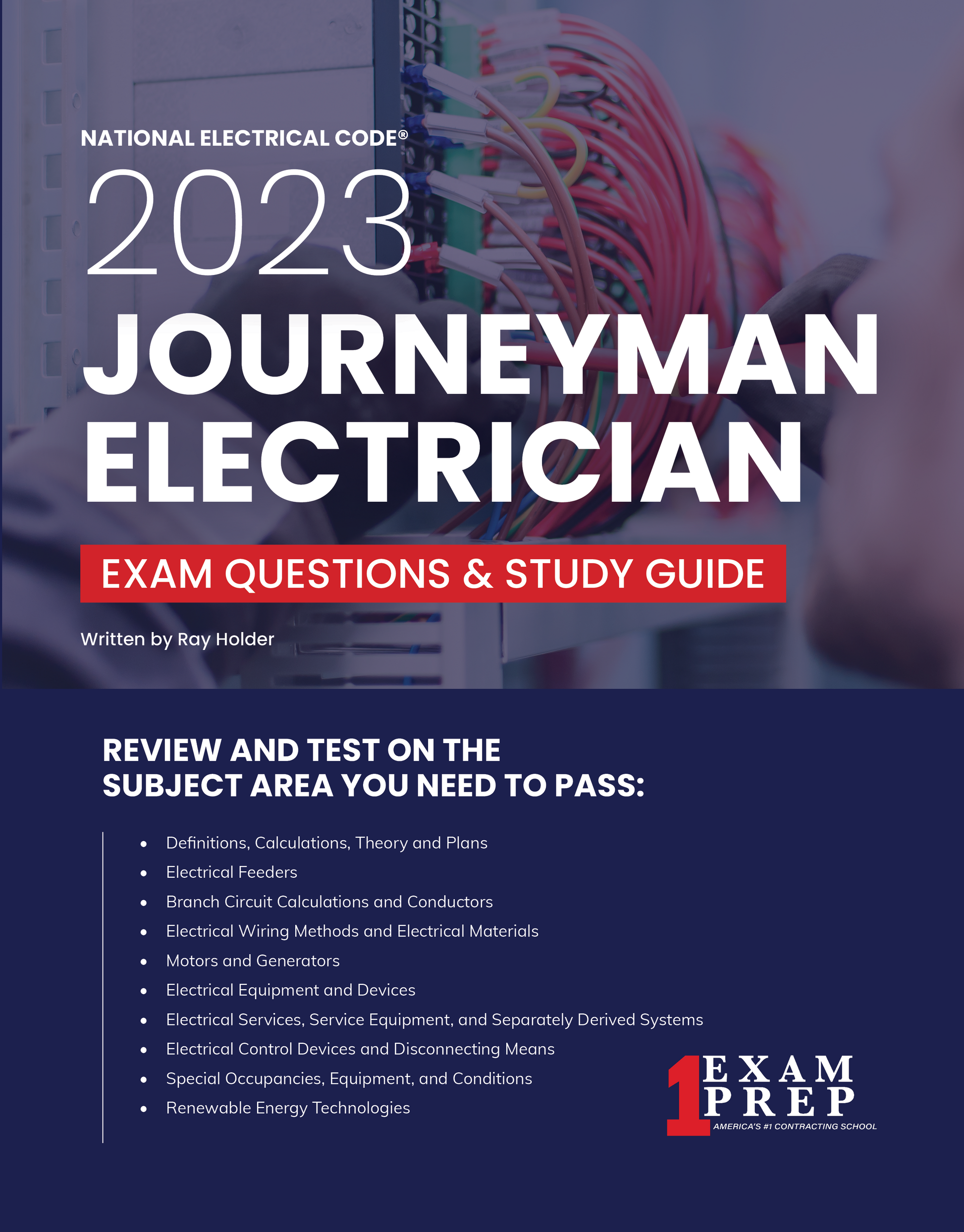 2023 Journeyman Electrician Exam Questions and Study Guide Book
