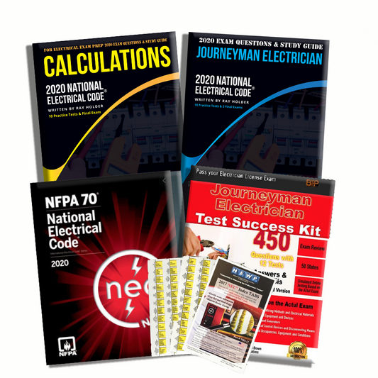 2020 Complete Journeyman Electrician Exam Prep Package Spiral-bound