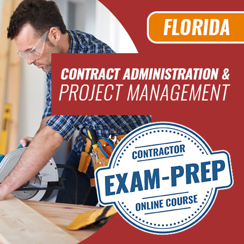 Contratista de construcción de Florida: preguntas de práctica en línea sobre administración de contratos y gestión de proyectos