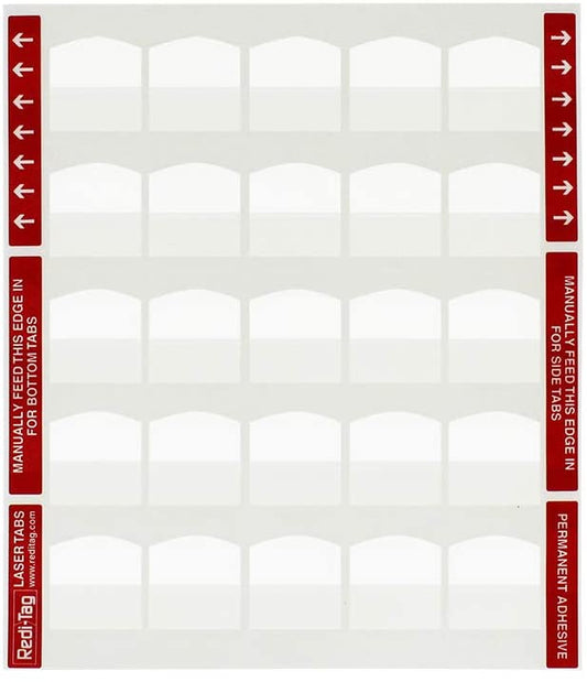Blank Redi Tabs 100 Per Pack