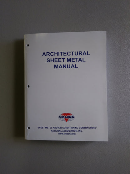 Architectural Sheet Metal Manual 
