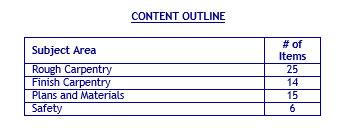 Arizona CR-7 Carpentry Contractor Exam Book Package