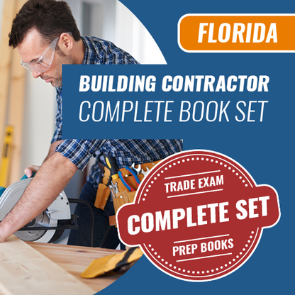 Florida Building Contractor Exam Complete Book Set