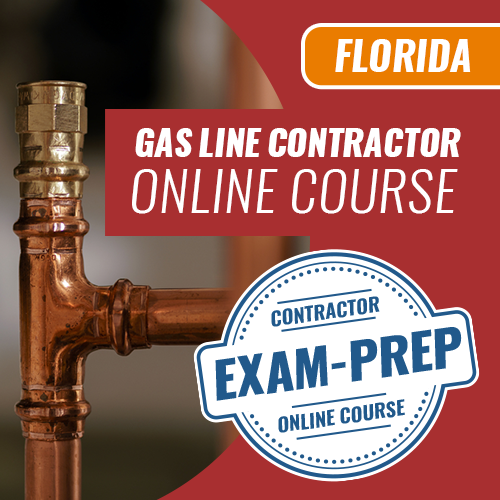 Examen comercial de contratista de líneas de gas de Florida: curso de preparación para el examen en línea 