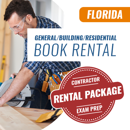 Florida State General, Building and Residential Contractor - Contract Administration & Project Management (Non H&T Book Rental)