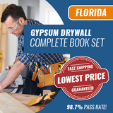 Florida Gypsum Contractor Exam Complete Book Set - Trade Books