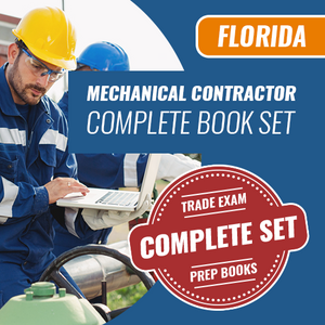 Florida Mechanical Contractor Exam Complete Book Set - Trade Books