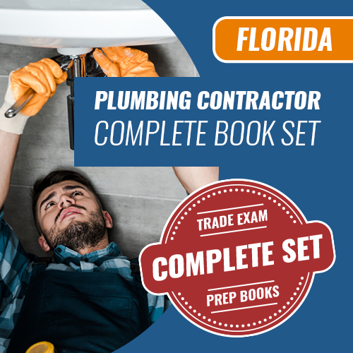 Florida Plumbing Contractor Exam Complete Book Set - Trade Books