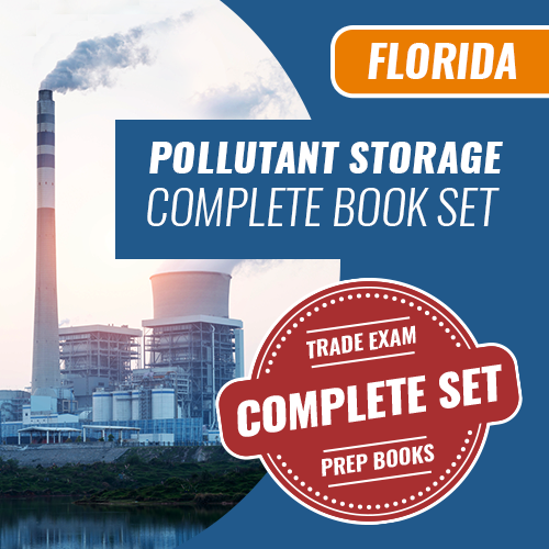 Florida Pollutant Storage Contractor Exam Complete Book Set - Trade Books