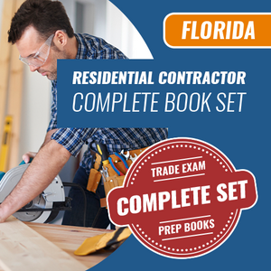 Florida Residential Contractor Exam Complete Book Set