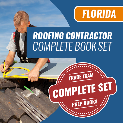 Florida Roofing Contractor Exam Complete Book Set - Trade Books