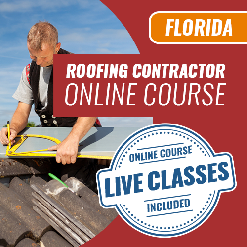 Florida Roofing Contractors Trade Knowledge Online Exam Prep Course