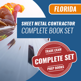 Florida State Sheet Metal Contractor Exam Complete Book Set - Trade Books