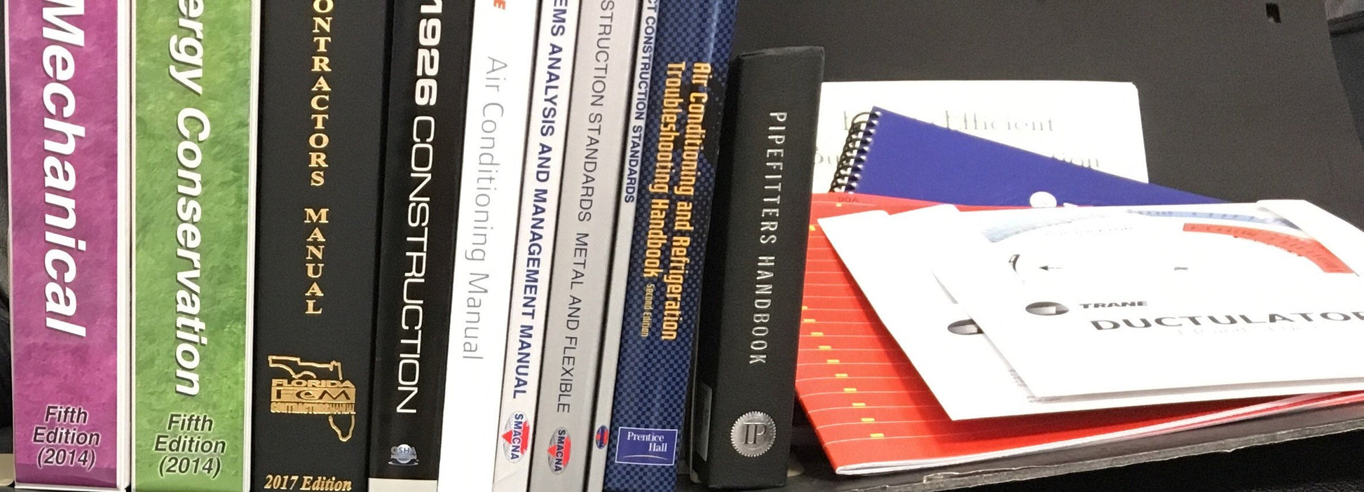 Florida State Air A or Air B Contractors Exam Complete Book Set Highlighted and Tabbed