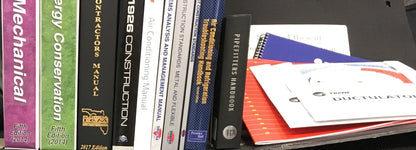 Florida State Air A or Air B Contractors Exam Complete Book Set Highlighted and Tabbed