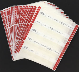 Florida Air A or Air B Contractor Exam; Pre-Printed Tabs (Tabs Only)
