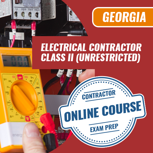 Electrical Contractor Class II (Unrestricted) Contractor Onl