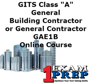 GITS Class "A" GENERAL BUILDING CONTRACTOR (OR GENERAL CONTRACTOR) - GAE1B (County - Florida)