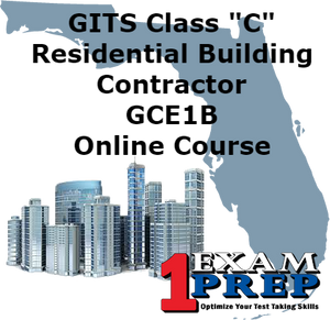 Contratista de construcción residencial GITS Clase "C" (o contratista residencial) - GCE1B (Condado - Florida)