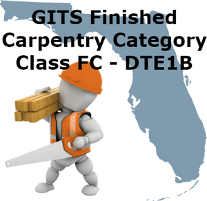 GITS Finished Carpentry Category - Class FC - DTE1B (County - Florida)