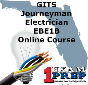 Electricista oficial de GITS - EBE1B - Curso de preparación para exámenes en línea (Condado - Florida) 