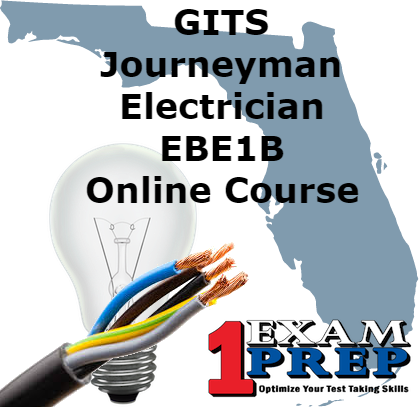 Electricista oficial de GITS - EBE1B - Curso de preparación para exámenes en línea (Condado - Florida) 