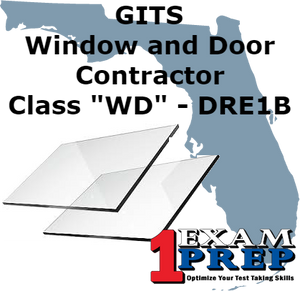Contratista de puertas y ventanas GITS - Clase "WD" - DRE1B (Condado - Florida)