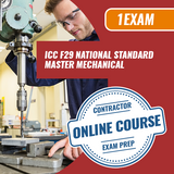 Curso de preparación en línea para maestros mecánicos estándar nacional ICC F29 [solo curso en línea]
