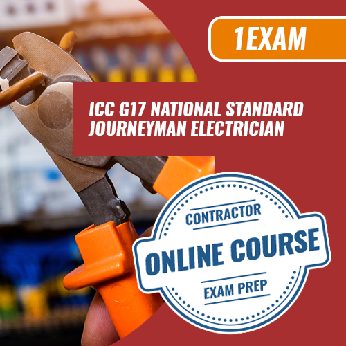 ICC G17 National Standard Journeyman Electrician Exam Prep Package