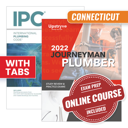 Connecticut Journeyman Plumber Ultimate Exam Prep Package
