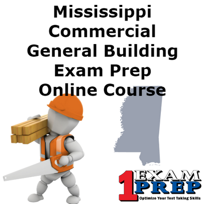 Contratista de construcción general comercial NASCLA de Mississippi - Curso de preparación para exámenes en línea 