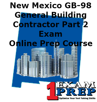 Nuevo México GB-98 Contratista de construcción general Parte 2 Curso de preparación para el examen en línea