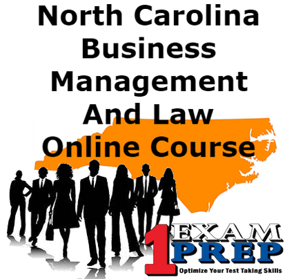 Derecho y gestión empresarial de PSI de Carolina del Norte: curso de preparación para exámenes en línea 
