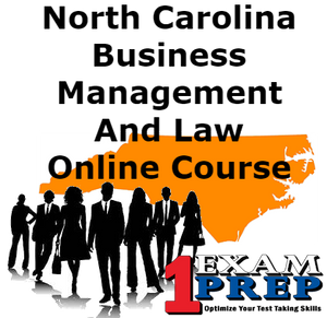 Derecho y gestión empresarial de PSI de Carolina del Norte: curso de preparación para exámenes en línea 