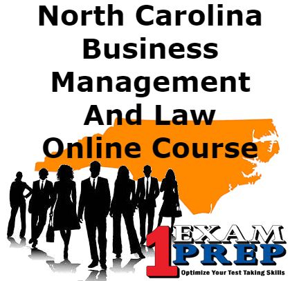 Derecho y gestión empresarial de PSI de Carolina del Norte: curso de preparación para exámenes en línea 