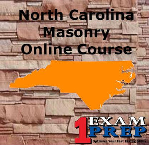 Contratista de albañilería de Carolina del Norte - Curso de preparación para exámenes en línea