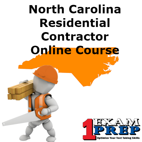 North Carolina Residential Contractor Online Exam Prep Course
