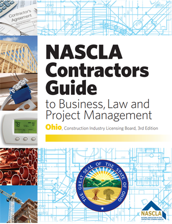 Ohio NASCLA Contractors Guide to Business, Law and Project Management, OH 3rd Edition; Highlighted & Tabbed