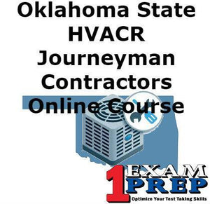 Oklahoma HVACR Limited Journeyman Limited - Online Exam Prep Course