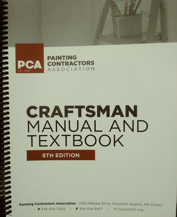 PCA Craftsman Manual & Textbook - 8th Edition