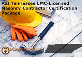 PSI Tennessee LMC-Licensed Masonry Contractor Certification Package